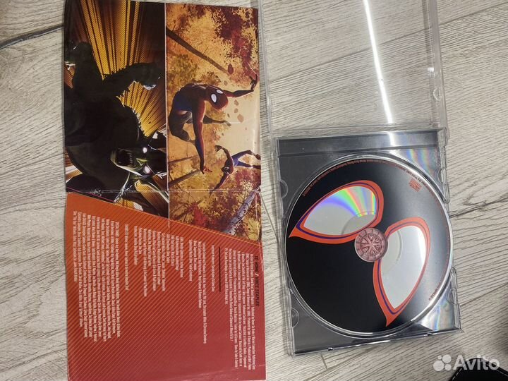 Spiderman Into The Spider Verse CD