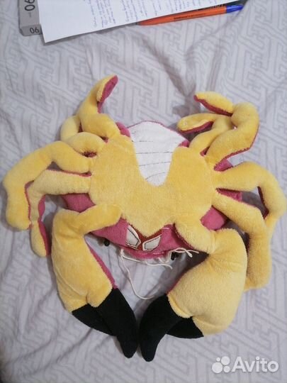 Плюшевая игрушка крабик