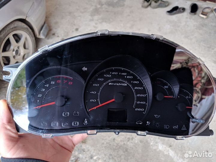 Щиток приборов priora 1