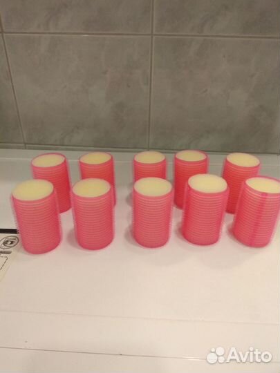 Бигуди липучки на паралоне мягкие