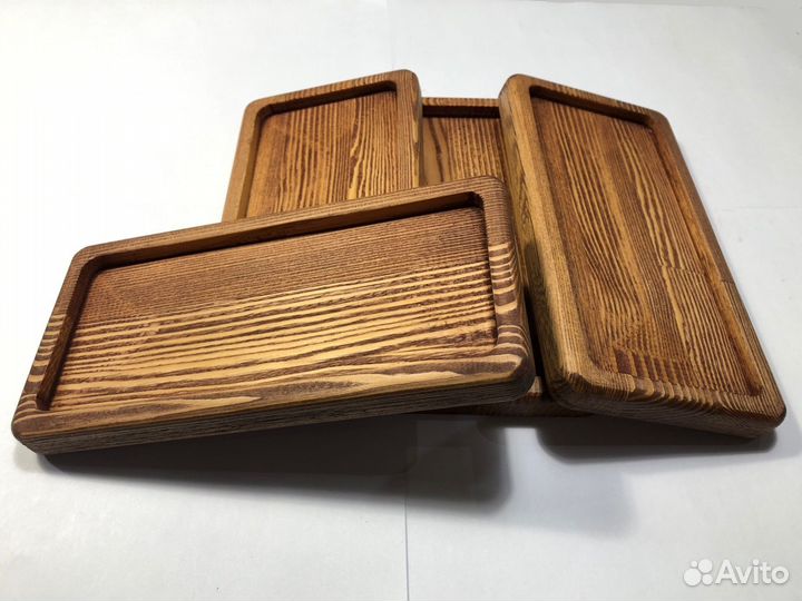 Сервировочная доска из дерева дуб, лиственница