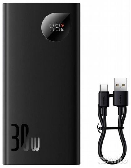 Аккумулятор Baseus Adaman2 10000 mAh 30W PD ориг