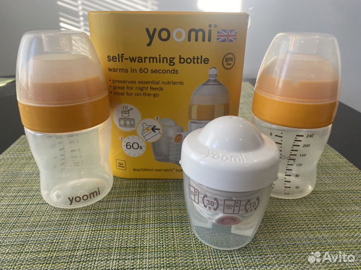 Yoomi бутылочка с подогревателем