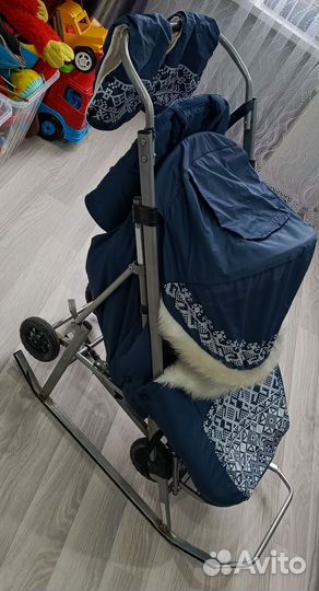 Коляска санки