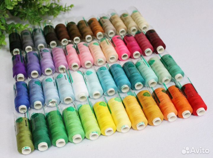 Нитки швейные