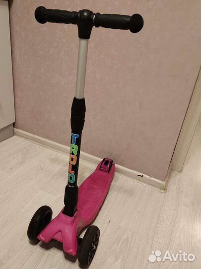 Самокат детский трехколесный Trolo Rapid