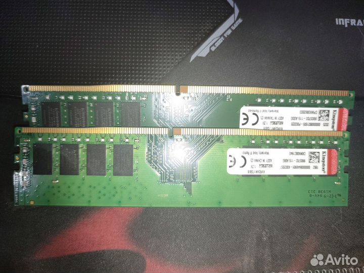 Kingston valueram KVR24N17S8/8 DDR4