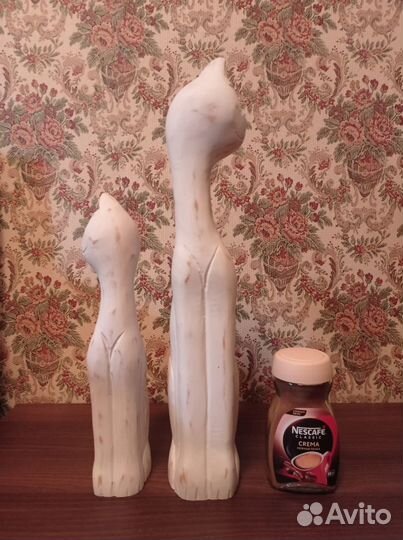 Интерьерные фигурки двух котиков пр-ва Германия