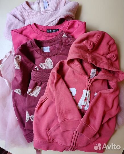 Вещи пакетом на девочку 86-92