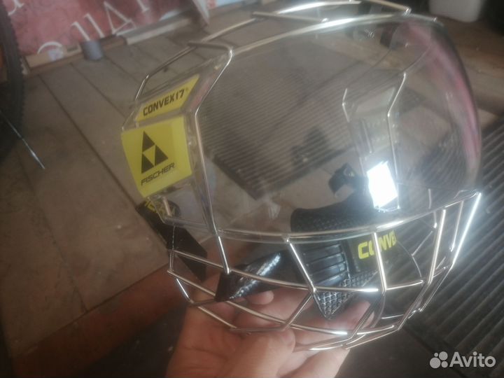 Хоккейная маска визор Fischer convex 17