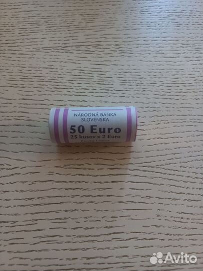 Словакия 2 евро 2013 Кирилл и Мефодий