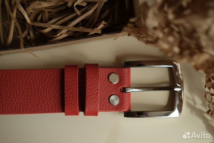 Ремень женский натуральная кожа