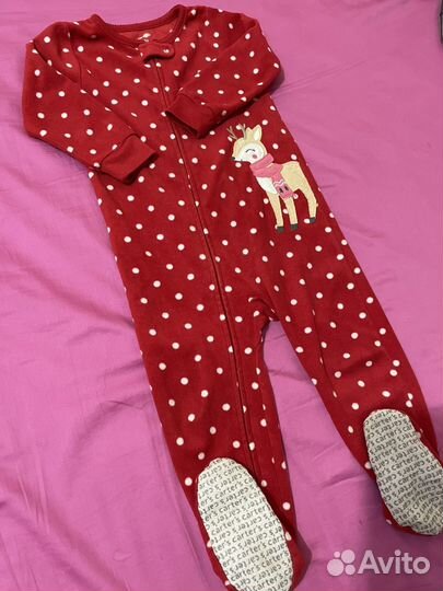 Флисовый комбинезон carters 92