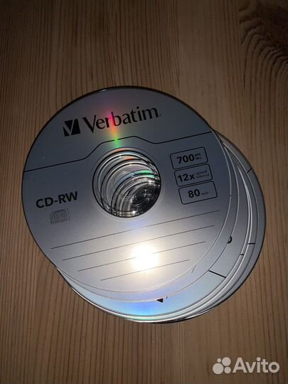 CD-RW диски на 700mb