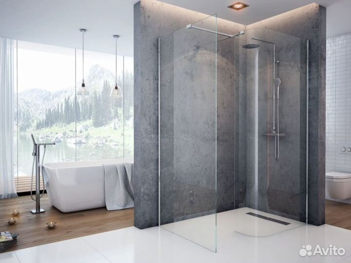 Душевая кабина с раздвижными дверями