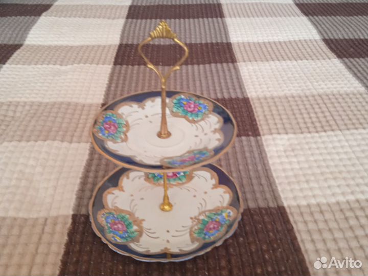 Фруктовница узбекский фарфор