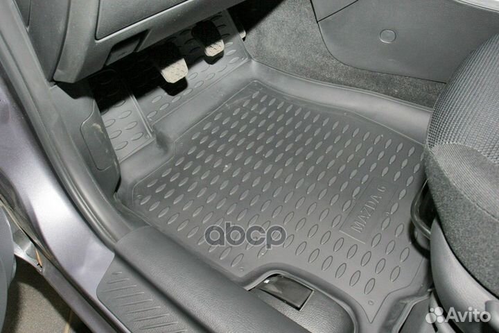 Коврики в салон mazda 6 2002-2007, 4 шт. (полиу