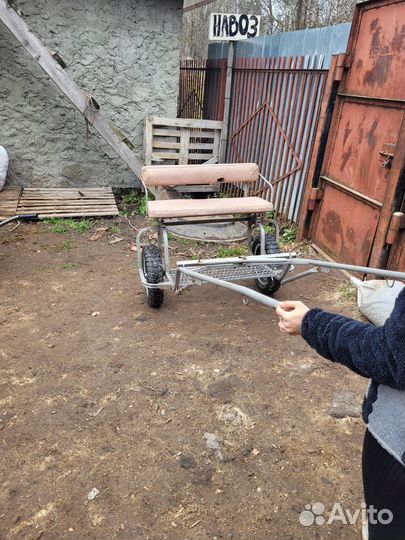 Двуколка для пони