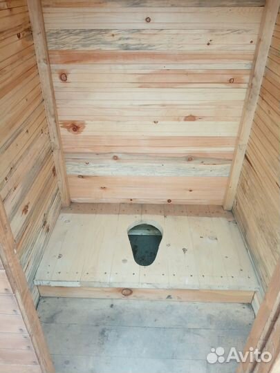 Туалет уличный новый