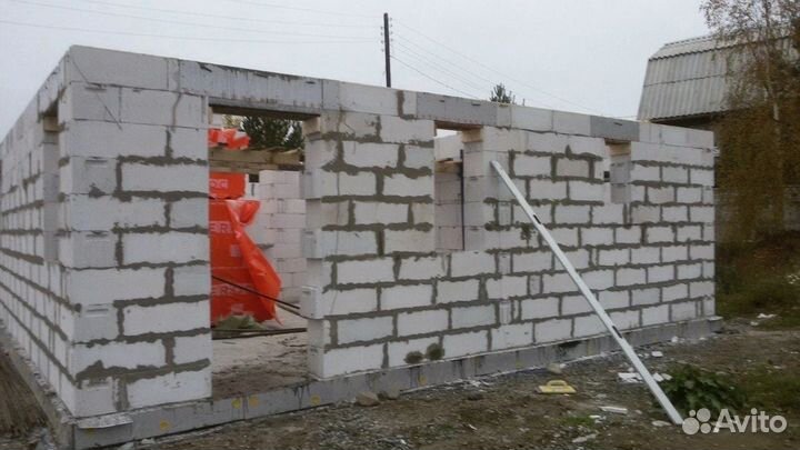 Строим дом из газоблоков