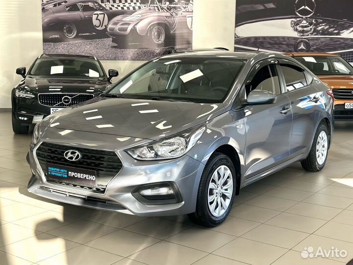 Hyundai Solaris 1.4 МТ, 2019, 69 000 км