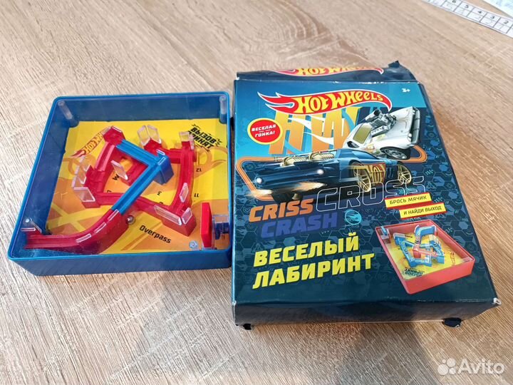 Лабиринт с шариком hot wheels оригинал