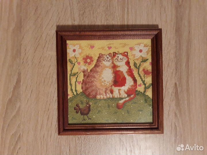 Вышивка крестом. Тема - Любовь