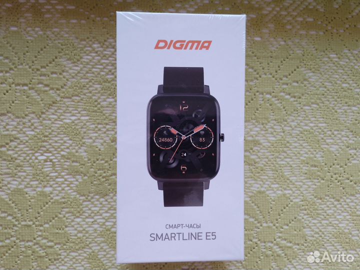 Смарт-часы Digma SmartLine E5 (Новые)