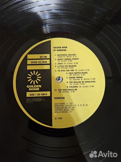 Donovan – Golden Hour Of Donovan