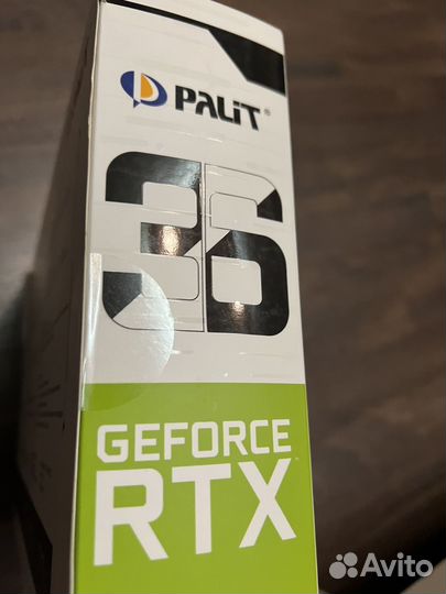 Новая видеокарта Palit Geforce RTX 3060 12gb