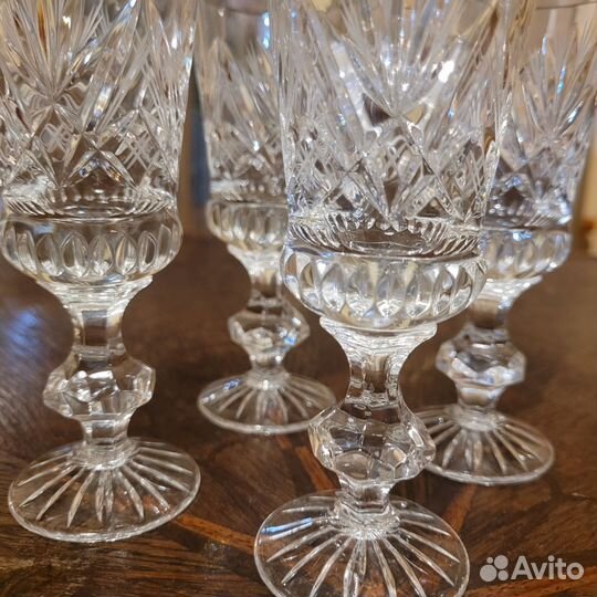 Фужеры хрустальные 4 шт