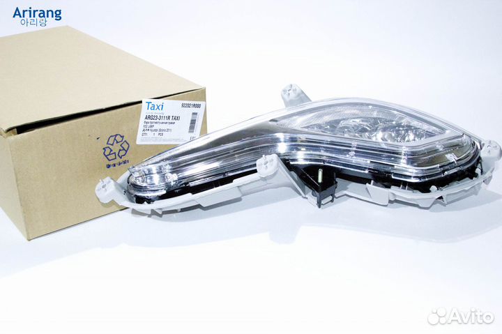 Фара противотуманная hyundai solaris 11- прав