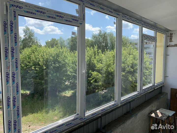 Лоджия 6мет с монтажем вместе