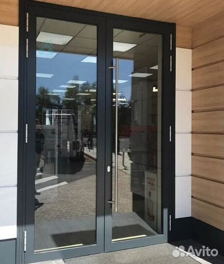 Алюминиевые двери