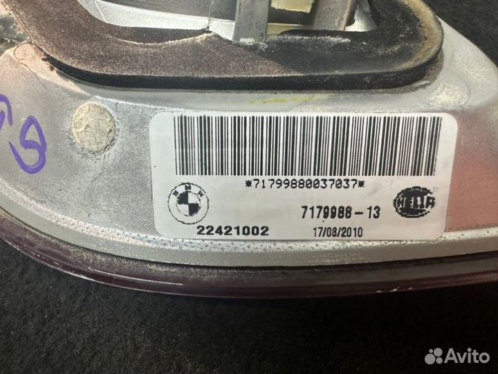 Фонарь левый Bmw X6 E71