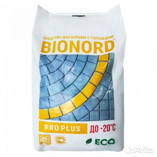 Бионорд PRO plus, противогололедный материал 23кг