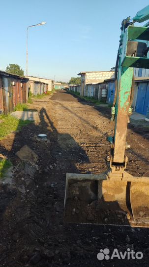 Услуги мини экскаватора копка земляные работы