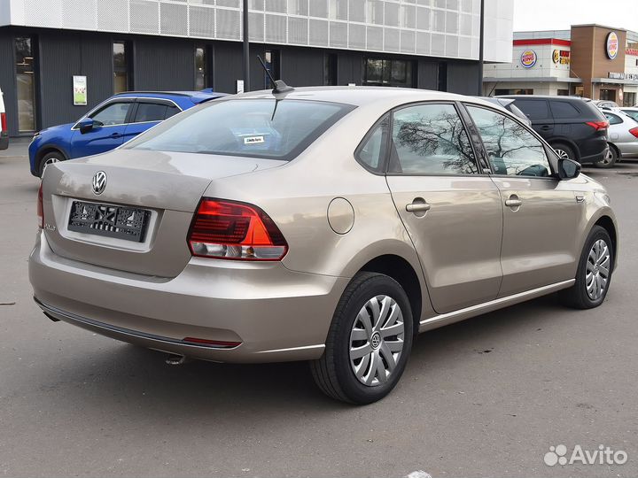 Volkswagen Polo 1.6 AT, 2019, 55 781 км