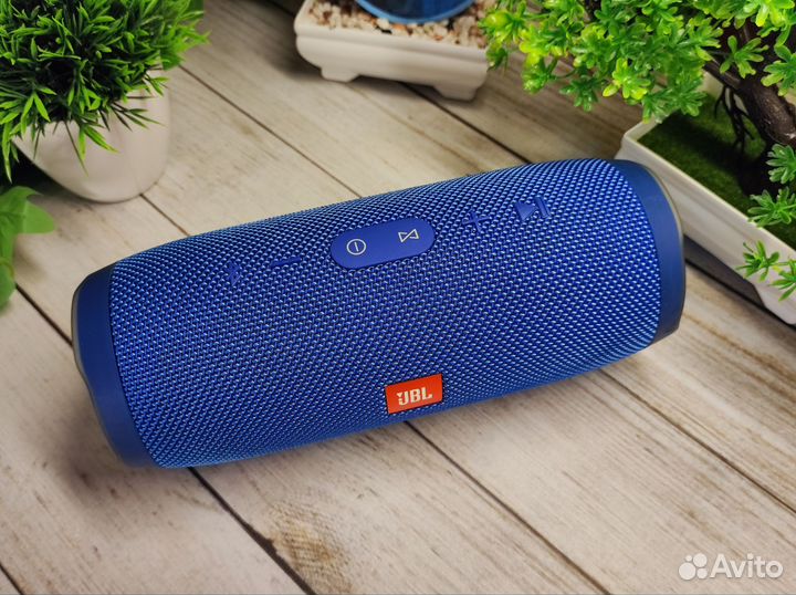 Портативная колонка JBL Charge 3 TL Blue Оригинал