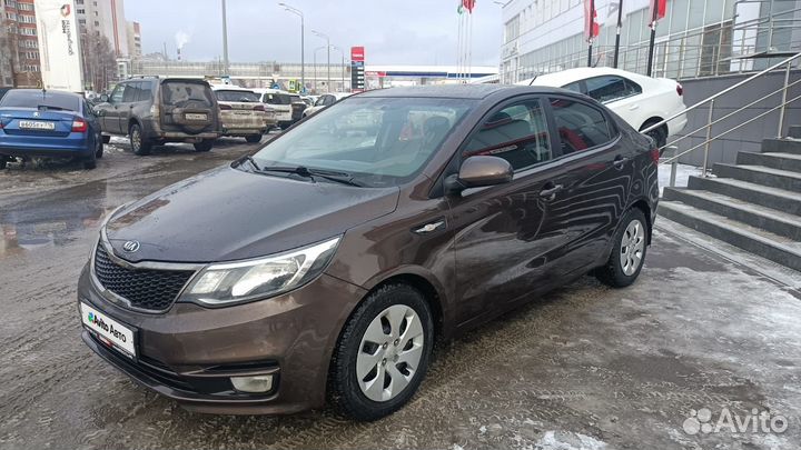 Kia Rio 1.6 AT, 2016, 155 671 км