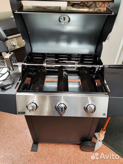 Вертел электрический для газового гриля