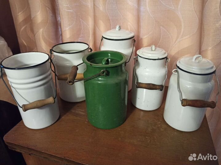 Бидон эмалированный СССР