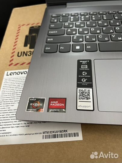 Ноут Lenovo ryzen 3/15