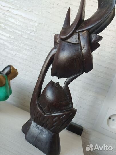 Статуэтка,африканское дерево, ручная работа