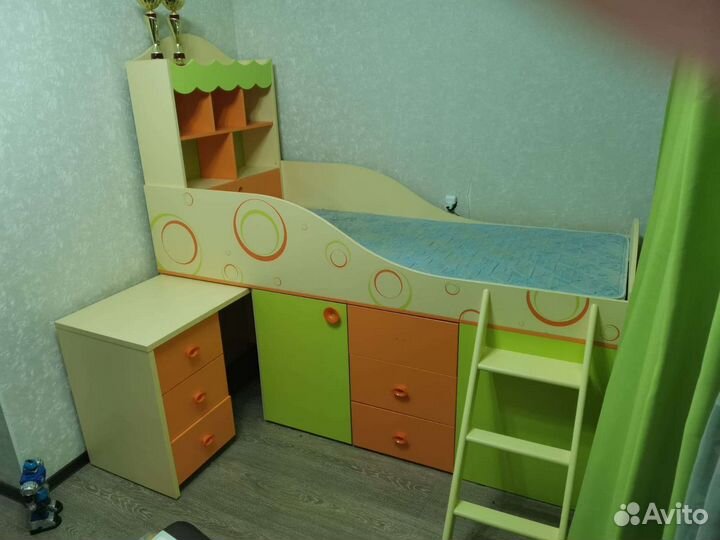 Кровать чердак