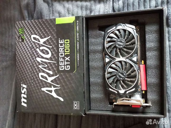 Видеокарта gtx 1060 6gb