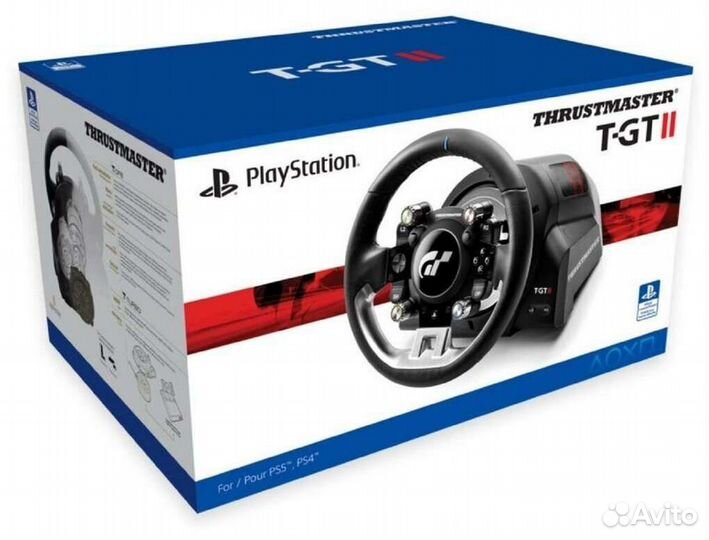Руль ThrustMaster T-GT II черный