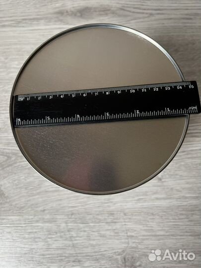 Железная банка для окопных свечей