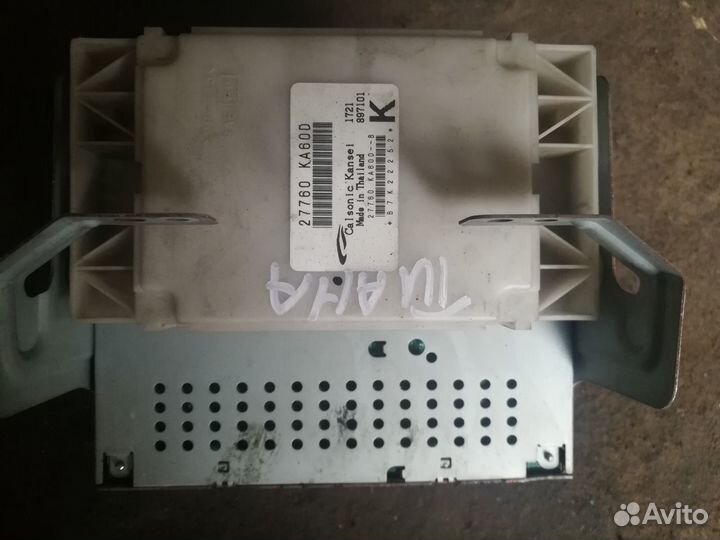 Магнитола с климат контролем Ниссан Тиана