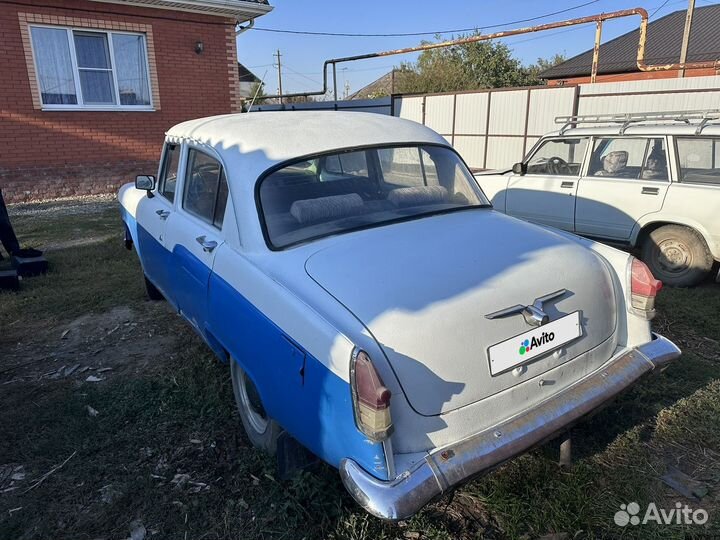 ГАЗ 21 Волга 2.4 МТ, 1962, 100 000 км